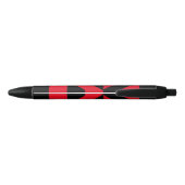 Vuist Pride Vlag Zwarte Inkt Pen (Achterkant)
