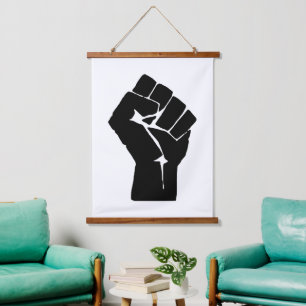 Vuist, Rebel, Relletje, Verzet, Communistische Sti Hangend Wandkleed