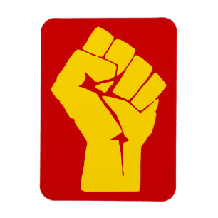 Vuist, Rebel, Relletje, Verzet, Communistische Sti Magneet