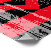 VUIST TROTS VLAG POSTER (Hoek)