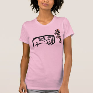 vuist van Faith Modern Black, wit met kleur T-shirt
