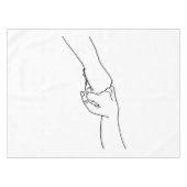 vuistbobbels, High Fives & Jazz Hands Tafelkleed (Voorkant (Horizontaal))