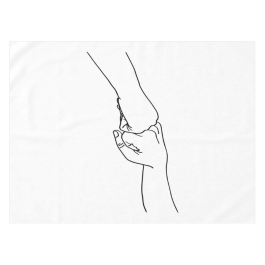 vuistbobbels, High Fives & Jazz Hands Tafelkleed (Voorkant (Horizontaal))