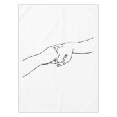 vuistbobbels, High Fives & Jazz Hands Tafelkleed (Voorkant)