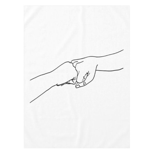 vuistbobbels, High Fives & Jazz Hands Tafelkleed (Voorkant)