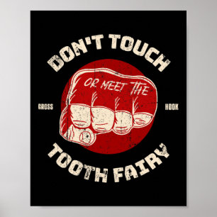 Vuistboksen Kickboksen Vrije Gevechten Mma Martial Poster
