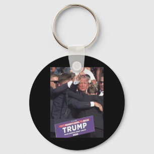 Vuistslag na te zijn neergeschoten premium scoop sleutelhanger