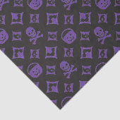 Vuitton! Designer Halloween LG in het paarse Tissuepapier (Detail)
