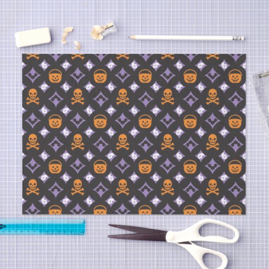 Vuitton! Traditionele Halloween print LG Tissuepapier (Craft)