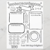 Vul 100 schooldagen in (Voorkant)