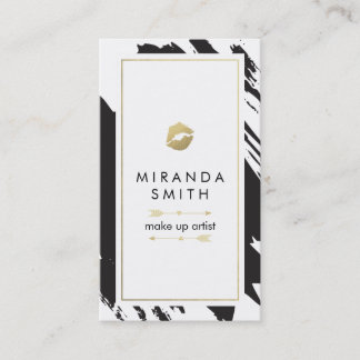 Vul artistiek Visitekaartje in - Videoborstels Afsprakenkaartje