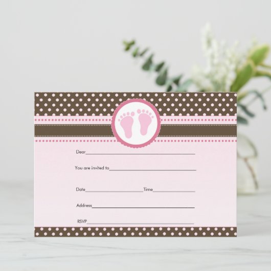 Vul de blanco-uitnodiging leeuw-birtdhay in kaart (Staand voorkant)