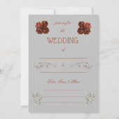 Vul de Blank Uitnodiging van de Weddenschap in (Voorkant)