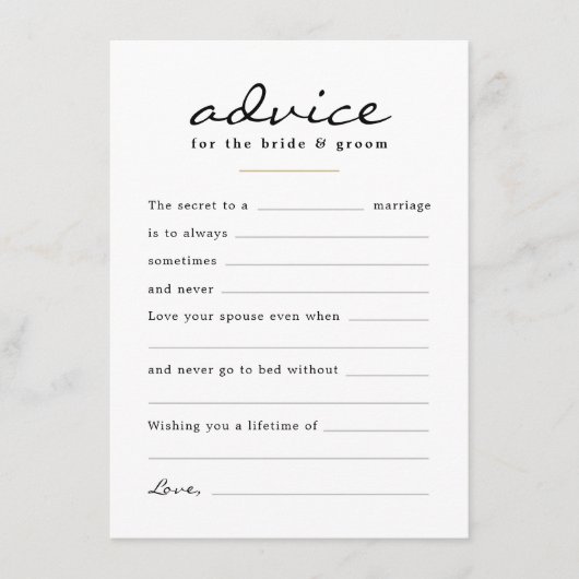 Vul de Blank Waterverf Floral Wedding Day in Advieskaart (Voorkant)