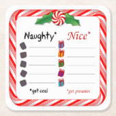 Vul de Blanks Ondeugend of Nice in Kartonnen Onderzetters (Voorkant)