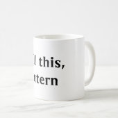 Vul dit, stagiair. koffiemok (Voorkant rechts)