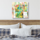 Vul een boe IV in Canvas Afdruk (Insitu (Slaapkamer))