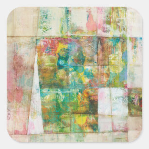 Vul een boe IV in Vierkante Sticker