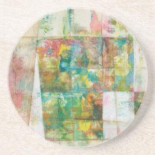 Vul een boe IV in Zandsteen Onderzetter