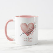 Vul een hart met liefde mok (Links)