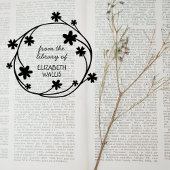 Vul het Casual Manuscript van de Naam van de Douan Rubberstempel