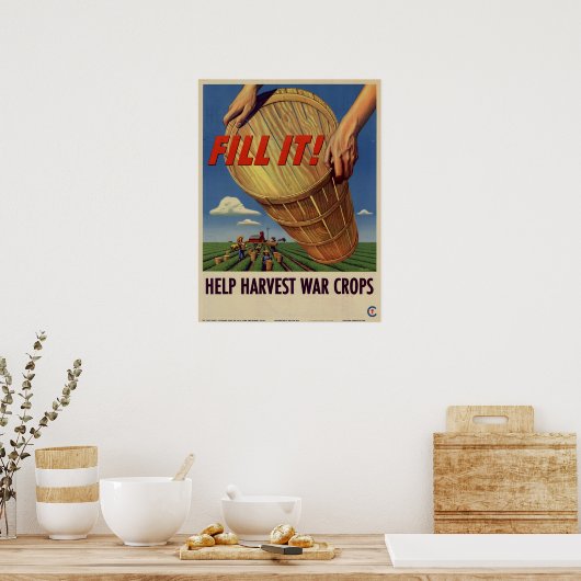 Vul het! poster (Keuken)