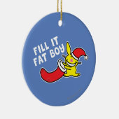 Vul het Vat. Keramisch Ornament (Rechts)