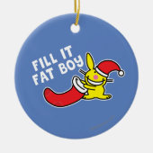 Vul het Vat. Keramisch Ornament (Voorkant)