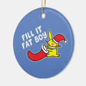 Vul het Vat. Keramisch Ornament (Links)