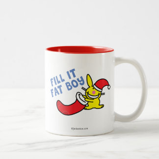 Vul het Vat. Tweekleurige Koffiemok