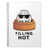 Vul hete grappige dumpling grap notitieboek (Voorkant)