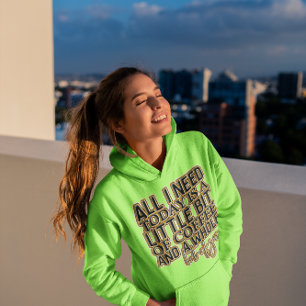 Vul je dag met geloof en koffie hoodie