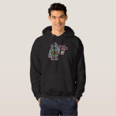 Vul je dag met koffie hoodie (Voorkant volledig)