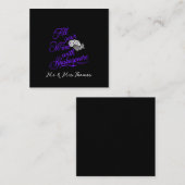 Vul je geest met Shakespeare, het ultieme geschenk Vierkante Visitekaartje (Voorkant / Achterkant)