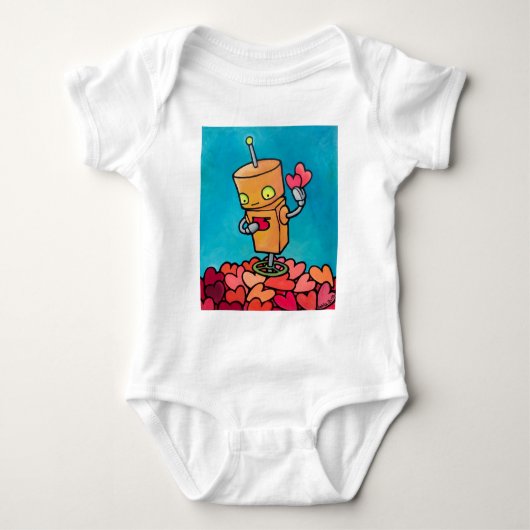 Vul je hart inBox Romper (Voorkant)