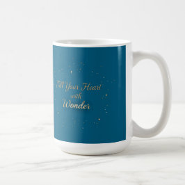 Vul je hart met wonder Elegante Kerstmug Koffiemok