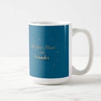 Vul je hart met wonder Elegante Kerstmug Koffiemok