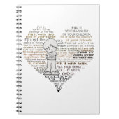 Vul je hart notitieboek (Voorkant)