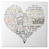 Vul je hart tegeltje (Voorkant)