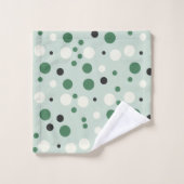 Vul je leven met Joy Polka dot patroon Bad Handdoek (Wasdoekje)