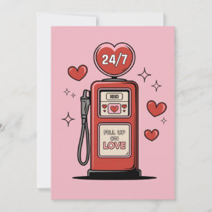 Vul jezelf bij met liefde grappige valentijnskaart feestdagenkaart