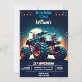 Vul Kinder Jongensauto's Koele Monstervrachtwagen  Kaart (Voorkant)