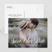 Vul Manuscript sparen Onze Foto van de Bekleding v Aankondigingskaart (Voorkant / Achterkant)