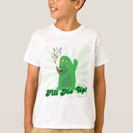 Vul me Funny Halloween Monster Art op T-shirt