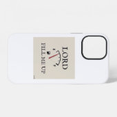 vul me iPhone hoesje (Achterkant horizontaal)