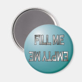 Vul me-lege vaatwasmachine magneet (Voorkant / Achterkant)