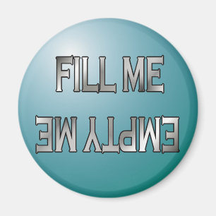 Vul me met mijn afwasmachine. magneet