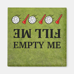 Vul me mijn golf Dishwasher Magnets Magneet