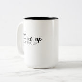 Vul me op, Buttercup Mok (Voorkant links)