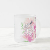 Vul mijn beker, Heer Matglas Koffiemok (Voorkant rechts)